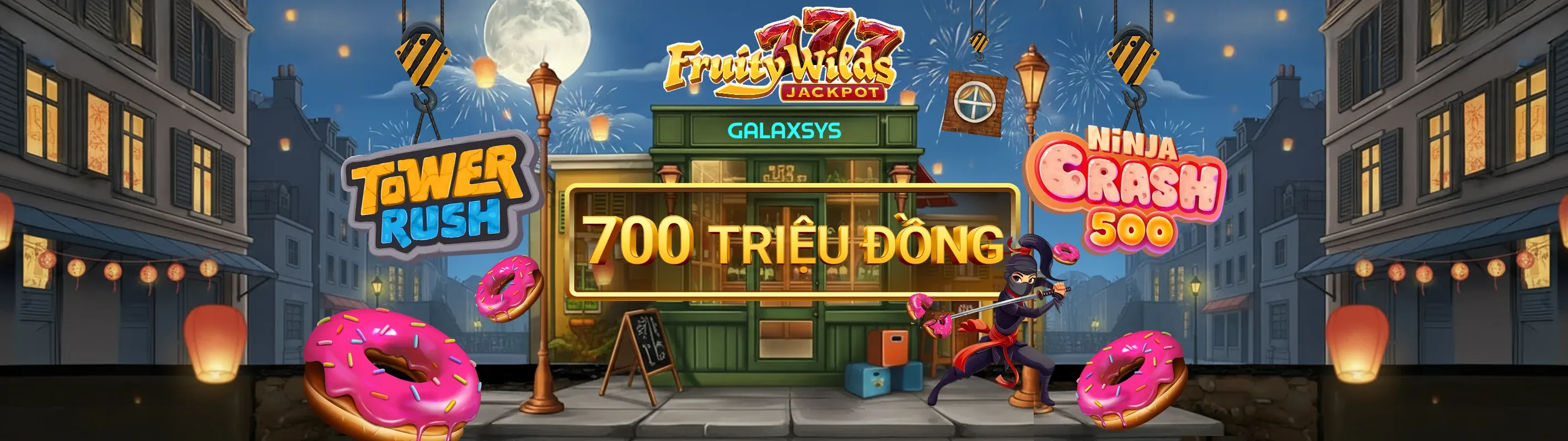 Hình ảnh tổng quan về các chương trình khuyến mãi 32win17, với biểu tượng tiền thưởng và các trò chơi hấp dẫn.